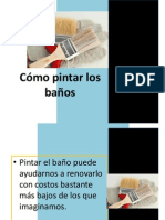 Como Pintar Los Baños