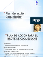 Control brote coqueluche Bolivia reducir letalidad