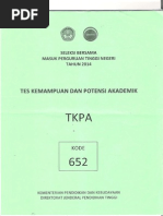 Download Soal Sbmptn Tkpa 2014 by Diah Septi Utami SN236148267 doc pdf