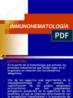 Inmunohematologia