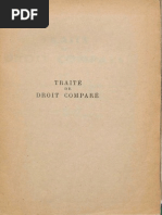 Arminjon Pierre Et Al 1950 Traite De Droit Compare Tome I - 