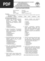 Soal UTS Geografi Kelas X