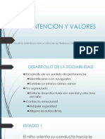 Contencion y Valores