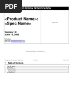 Functional Spec in SAP MM