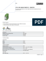 Power Supply Unit - MINI-PS-100-240AC/24DC/2 - 2938730: Key Commercial Data
