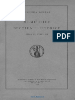 Analele Academiei Române. Memoriile Secţiunii Istorice. Seria 3. Tomul 12 (1932)