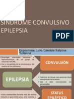 Sindrome Convulsivo - Katycsa Yuliannaluyo Candela