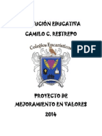 Proyecto de Valores 2014