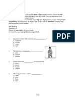 27650534 Soalan ENGLISH BI Bahasa Inggeris Tahun 4 Paper 1