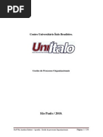 Apostila - Gestão de Processos Organizacionais - Italo 2010