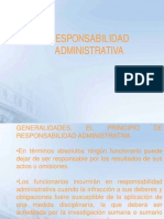 Responsabilidad Administrativa