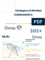 Presentación Proyectos de Infraestructura de Transporte de Cundinamarca