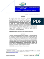 10 o Federalismo Brasileiro Uma Forma Estado Peculiar