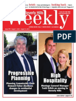 Beverly Hills Weekly Issue #776 Howard Fisher