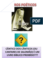 Livros Poéticos Aula 5