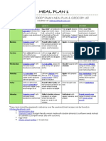 Meal Plan 1: 7-Day "Real Food" Family Meal Plan & Grocery List