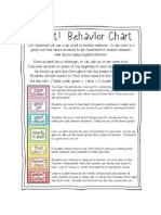 Behavior Chart