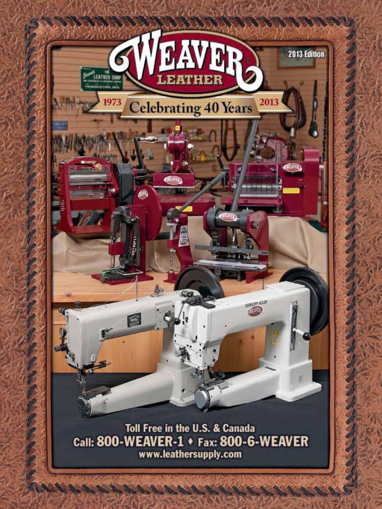 Weaver Leather 2013 Edition | PDF | Leather | Knife display picture 2