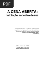 A Cena Aberta - Iniciação Ao Teatro de Rua