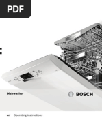 Bosch Exxcel Sms65e22gb Instructions For Use