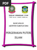 2rancangan Tahunan Persatuan Puteri Islam SK Jijan