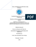 Tesis - Delitos Informaticos en Ecuador y Administracion de Justicia