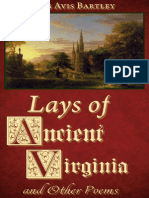 Lays of Ancient Virginia and Other Poems by James Avis Bartley (1855)