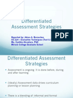 Differentiated Assessment Strategies