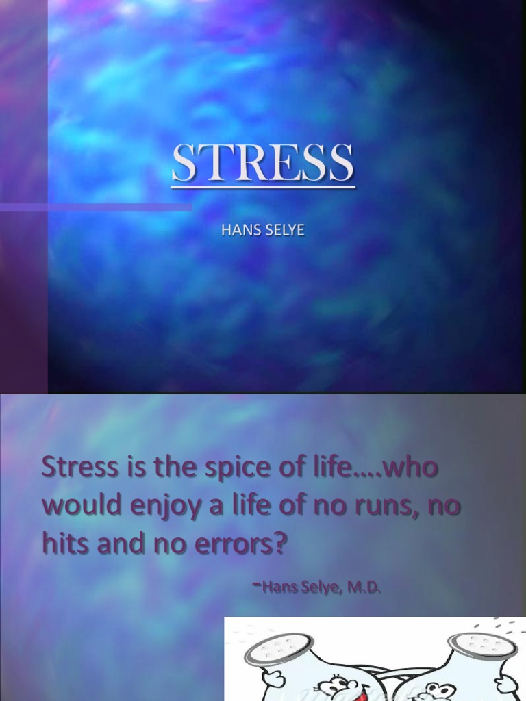 Stress Hans Selye Stress Biology Medical
