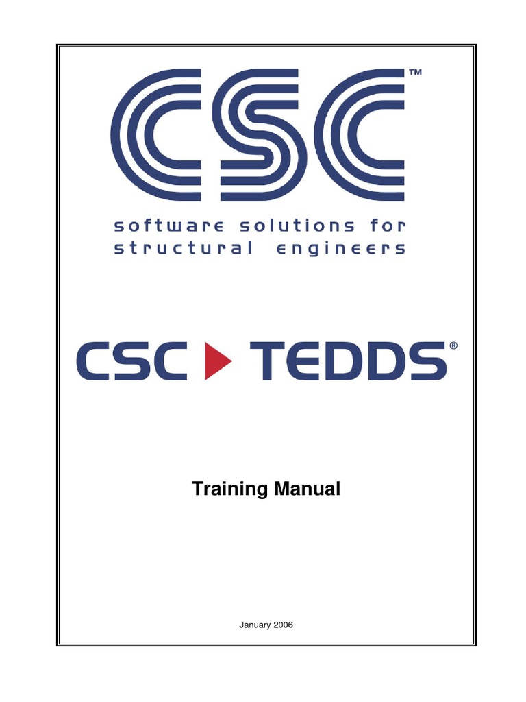 TEDDS Manual - January 2006 | PDF | Proprietary Software | Column