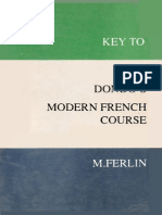 Key To Dondo's Modern French Course (Gnv64)