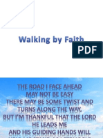 Walking by Faith