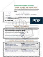 f3 Financial Accounting Formula