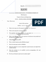 CS331 Digital Signal Processing Nov Dec 2007