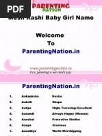 Mesh Rashi Baby Girl Names With Meanings