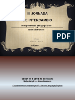 Ponencias  de CECEP 19, escuelas 5 DE 12,  1 DE 8