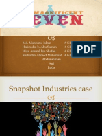 Snapshot Industries case