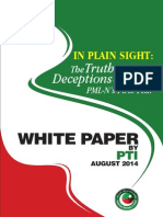 PTI White Paper On PML 1st Year Performance