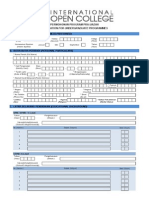 IOC Application Form