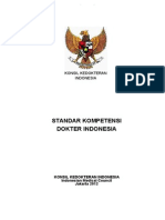 Standar Kompetensi Dokter Indonesia 2012