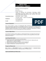 Course Plan - BAFB4103June14