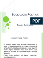 Poder y dominación en sociología política