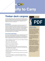 Timber Deck Cargoes