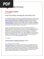 Download Love Systems Insider Social Circle Mastery Part 1 by Love Systems SN23622564 doc pdf