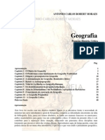 Geografia - Pequena História Crítica - Moraes, Antônio Carlos Robert.