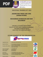 Download Jagong Mas Travel Sungai Petani Practical Report HM111 HTT302  by IkhwanAbdRani SN236227608 doc pdf