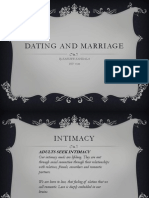 Dating and Marriage