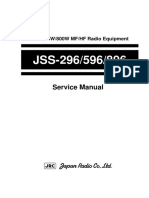 JRC GMDSS Console-Jss-296-Jss-596-Jss-896-Sm