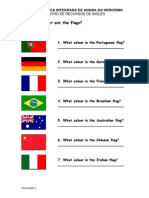 What Colour Are The Flags?: Centro de Recursos de Inglês