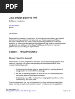 Java Design Patterns 101: Section 1. About This Tutorial